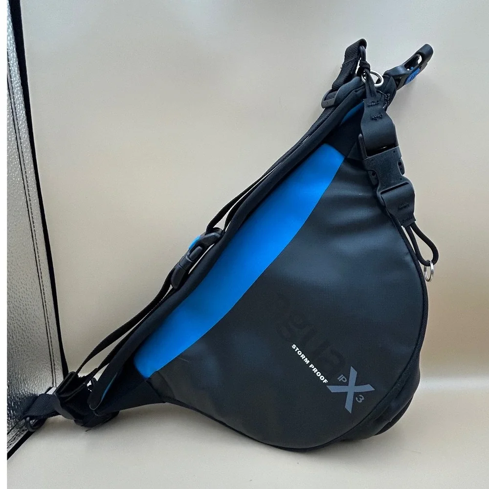 Miggo Agua Stormproof Holster SLR BB 35 Blac Blue Camera Bag IPX3 MW AG-SLR BB35